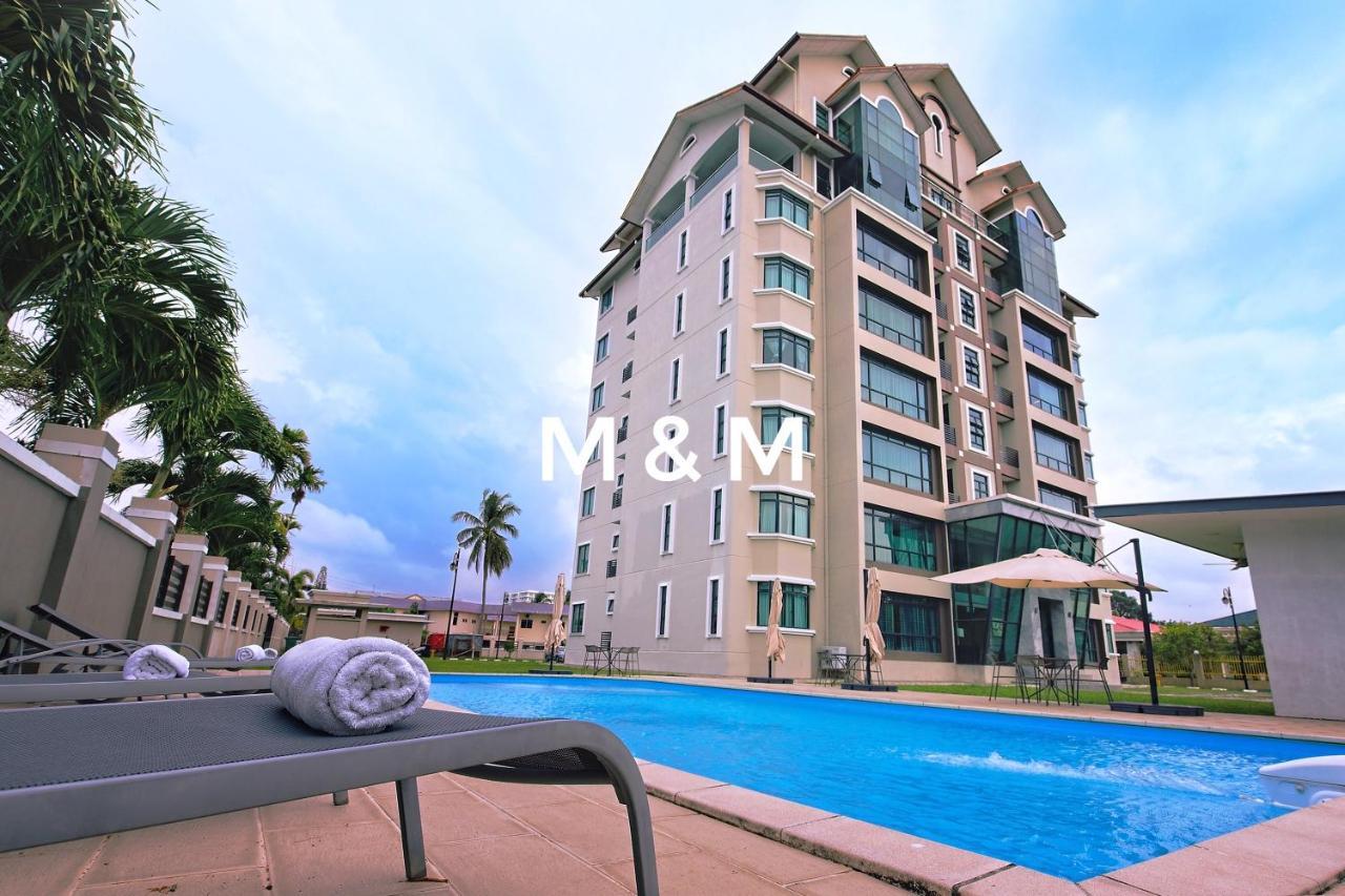 Aa Residen Luxury Condo Homestay 18Mins Walk Tanjung Aru Beach & Golf Course, Not Beach Side Resort Кота-Кінабалу Екстер'єр фото
