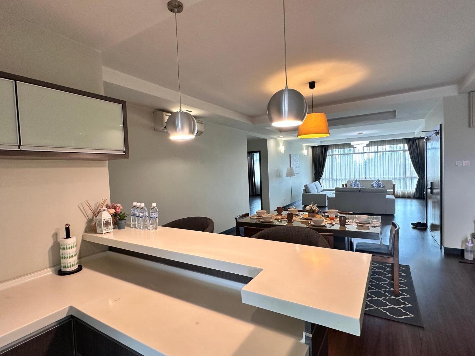 Aa Residen Luxury Condo Homestay 18Mins Walk Tanjung Aru Beach & Golf Course, Not Beach Side Resort Кота-Кінабалу Екстер'єр фото